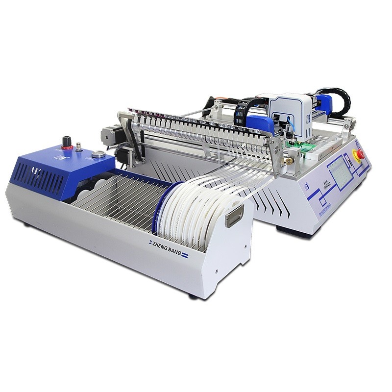 2 Heads 800x780x380mm Desktop 150W SMT Pick & Place Machine